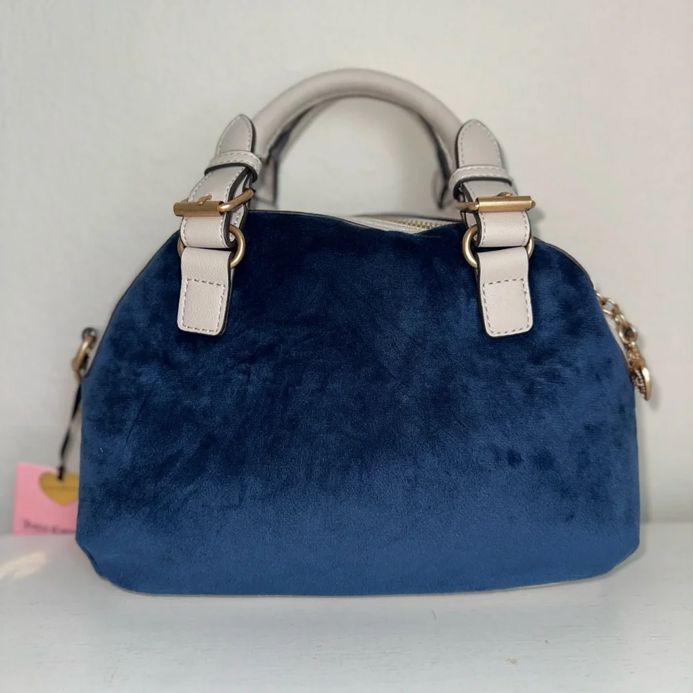 Juicy Couture The Key To Juicy Dome Satchel Crossbody - Picture 2 of 2